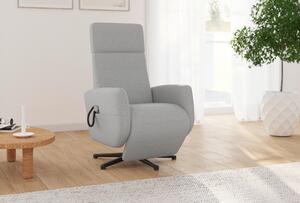 RELAXAČNÉ KRESLO, textil, svetlosivá Sit & More - Online Only obývacie izby, Online Only