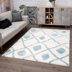 Dekorstudio Shaggy koberec s dlhým vlasom PULPY 563 - modrý Rozmer koberca: 200x290cm