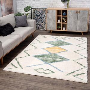 Dekorstudio Shaggy koberec s dlhým vlasom PULPY 557 - zelený Rozmer koberca: 80x300cm