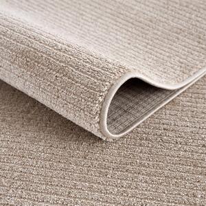 Dekorstudio Okrúhly jednofarebný koberec FANCY 900 - béžový Priemer koberca: 120cm