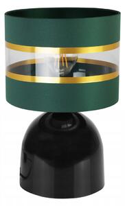 Stolová lampa ELEGANCE, 1x textilné tienidlo (výber zo 6 farieb), (výber z 2 farieb konštrukcie), G