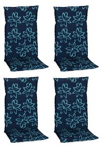 SADA VANKÚŠOV PRE STOLIČKU 4ks, 118/50/6 cm Gardenson - Online Only záhrada, Online Only