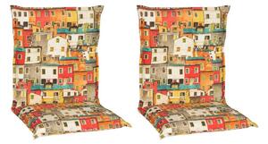 SADA VANKÚŠOV PRE STOLIČKU 2ks, 98/46/8 cm Gardenson - Online Only záhrada, Online Only