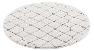 Dekorstudio Moderný okrúhly koberec FOCUS 4499 krémový Priemer koberca: 200cm