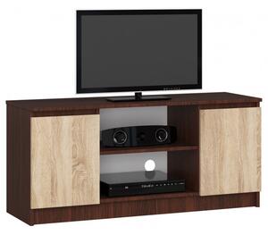 TV stolík RTV K120 wenge/dub sonoma