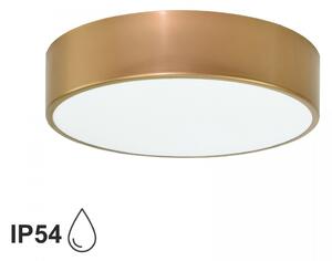 Stropné svietidlo CLEO GOLD IP54, 2xE27, Ø300, zlatá/plast