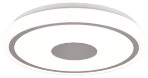Stropné LED svietidlo BUNDA 1 biela/strieborná