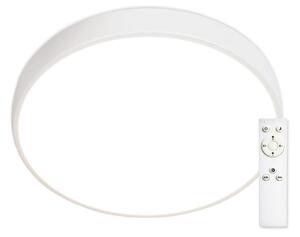 Stropné LED svietidlo Metal 51W, 3000-6500K, 5100lm, Ø400, biela + diaľkové ovládanie