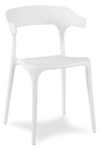Dekorstudio Plastová stolička na terasu ULME biela
