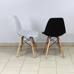 Dekorstudio Dizajnová stolička ENZO X svetlo modrá