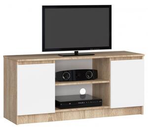 TV stolík RTV K120 dub sonoma/biela