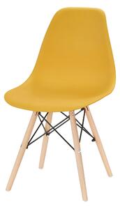 Dekorstudio Dizajnová stolička ENZO L horčicová Počet stoličiek: 1ks