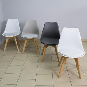 Dekorstudio Dizajnová stolička ENZO 007 bielo čierna