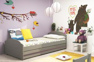 Detská posteľ LILI Farba: Grafit - grafit