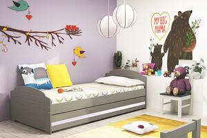 Detská posteľ LILI Farba: Grafit - grafit