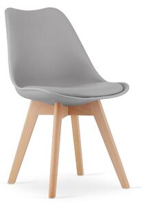 Dizajnová stolička ENZO 007 sivá Počet stoličiek: 1ks