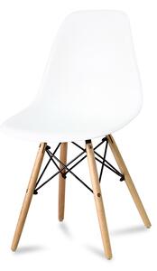 Dekorstudio Dizajnová stolička ENZO X biela Počet stoličiek: 1ks