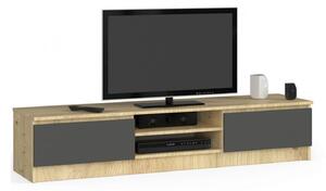 TV stolík RTV 160 artisan oak/šedý grafit