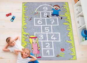 Detský koberec SKÁKACÍ PANÁK 100x150 cm, viacfarebná