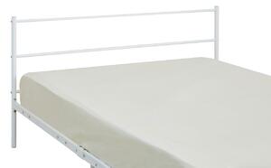Kovová posteľ Merlin 160x200cm, biela