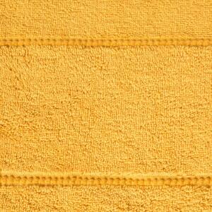 Dekorstudio Bavlnený uterák R137-10 žltý Rozmer uteráku: 70x140cm