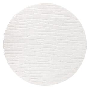 Dekorstudio Okrúhly terasový koberec SANTORINI - 450 krémový Priemer koberca: 200cm