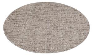 Dekorstudio Okrúhly terasový koberec SANTORINI - 450 hnedý Priemer koberca: 200cm