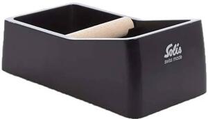 Knock-box na kávu Solis / plast / drevo / čierna