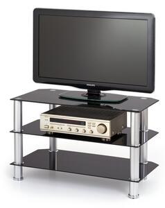 Lacný TV stolík RTV-21 čierny