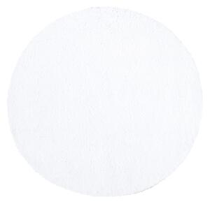 Dekorstudio Shaggy okrúhly koberec CITY 500 biely Priemer koberca: 160cm