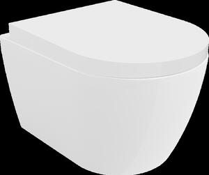 Mexen Carmen WC misa Rimless s pomaly padajúcim sedátkom tvrdá, duroplast, biela - 30880200