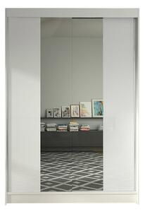 Šatníková skriňa LINO II šírka 120 cm - biela