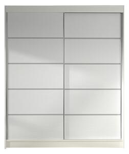 Šatníková skriňa LINO IV šírka 120 cm - biela