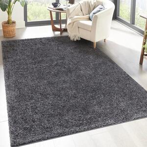 Dekorstudio Shaggy koberec CITY 500 tmavo sivý Rozmer koberca: 120x170cm
