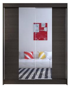 Šatníková skriňa CAMINO II šírka 150 cm - čokoláda