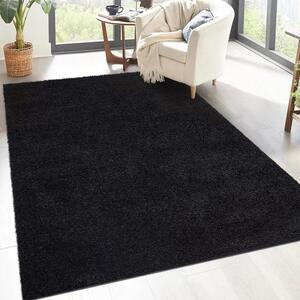 Dekorstudio Shaggy koberec CITY 500 čierny Rozmer koberca: 160x230cm