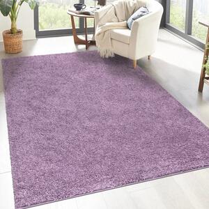 Dekorstudio Shaggy koberec CITY 500 fialový Rozmer koberca: 80x150cm