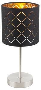 Stolná lampa CLARKE 1 čierna/zlatá