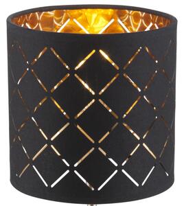 Stolná lampa CLARKE 1 čierna/zlatá