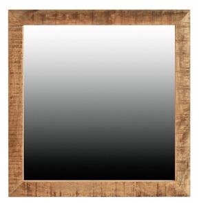 Nástenné zrkadlo MARBLE 70x70 cm, mangovník
