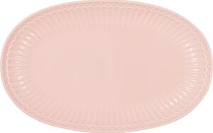 Oválny tanier Alice Pale Pink