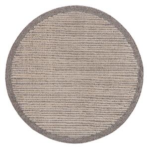 Dekorstudio Moderný okrúhly koberec ART 2231 béžový Priemer koberca: 120cm