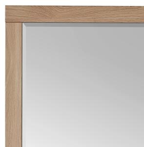 Zrkadlo ACHAT dub bianco, výška 90 cm