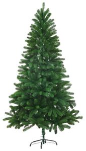 Umelý vianočný stromček s LED 180 cm zelený