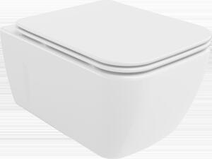 Mexen Margo WC misa Rimless s pomaly padajúcim sedátkom, duroplast, biela - 30420900