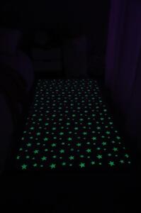 Detský koberec HVIEZDA svetlosivá, 50x80 cm