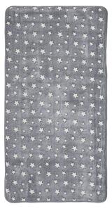 Detský koberec HVIEZDA svetlosivá, 50x80 cm