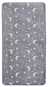 Detský koberec MESIAC svetlosivá, 50x80 cm