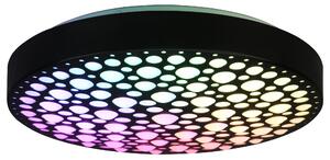 Stropné LED RGB svietidlo CHIZU čierna