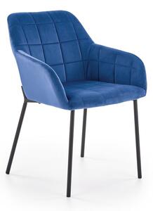 Halmar Jedálenská stolička K305 tmavo modrá